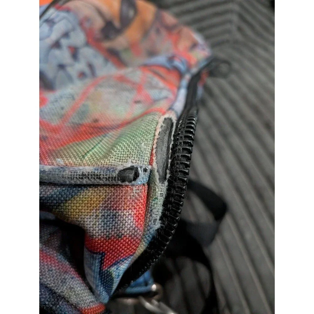 Athalon Graffiti Convertible Duffel Backpack | Hybrid Travel Gym Bag Street Art